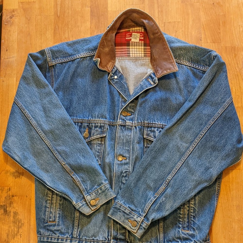 Vintage Marlboro Country Store XL Jean Jacket